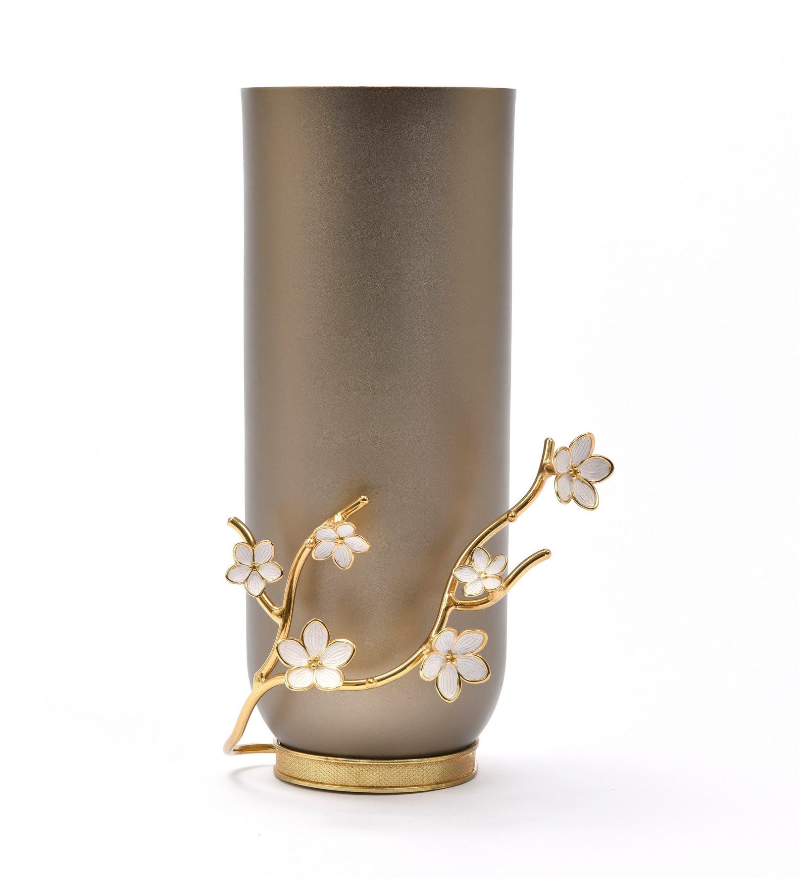 Metal Cylinder Vase